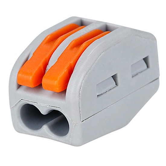 Combo 5 cút nối dây điện KV774 - 2 cổng không cần kìm bấm, nối 2 dây điện