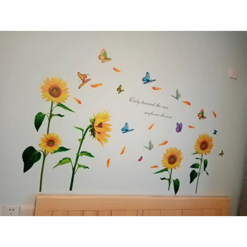 Decal dán tường, Decal trang trí phòng ngủ, phòng khách siêu xinh.