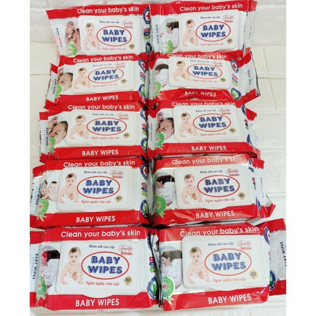 SALE SỐC❤️giấy ướt baby có nắp❤️bịch 100 tờ siêu dai freeship có ảnh thật