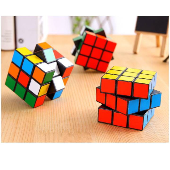 Đồ chơi thông minh - Rubik màu mini 3 x 3 cm quà tặng cho bé trẻ em