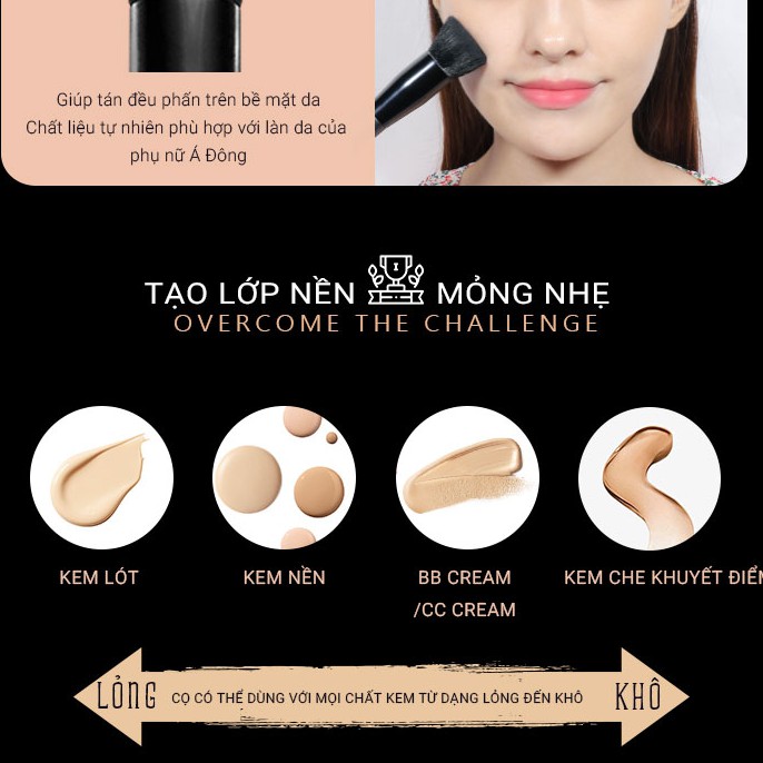 Cọ nền MKUP tạo khối 5D- Lớn