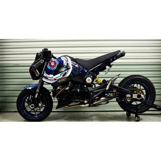 Tem trùm xe MSX mẫu khách yêu cầu