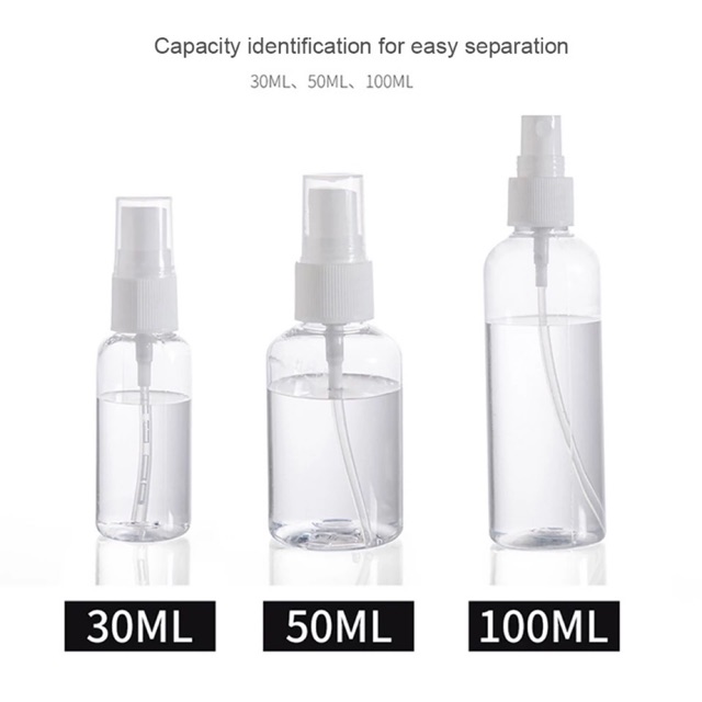 Chai xịt phun sương 30ml 50ml 100ml
