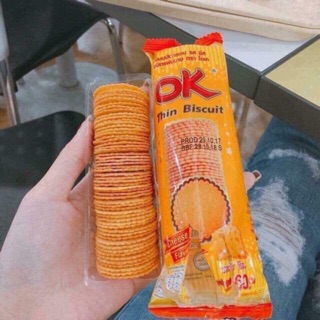 Bánh OK phô mai siêu mỏng. Giòn tan siêu ngon