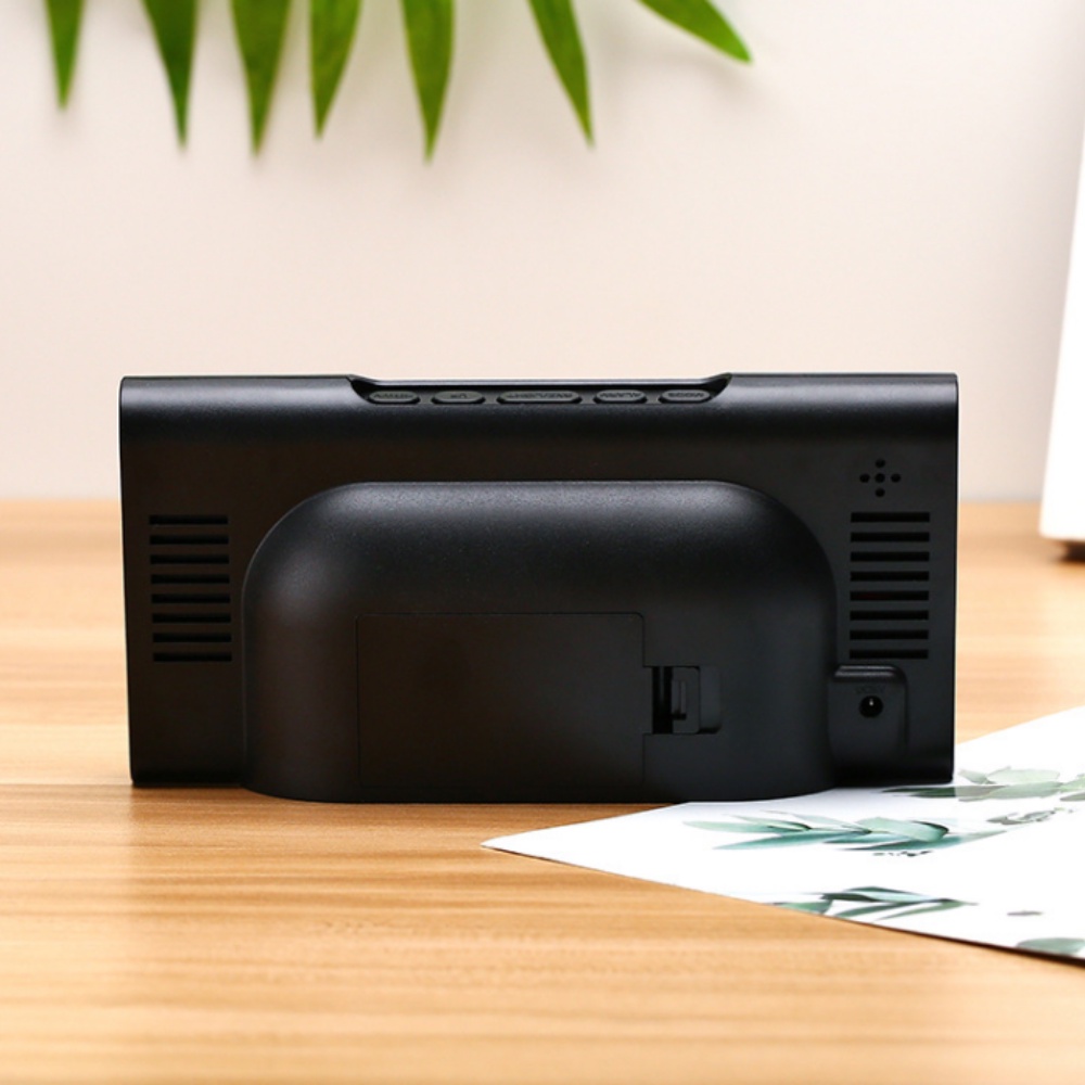 Đồng Hồ LED Để Bàn Thông Minh Yida Time - Shop Nado