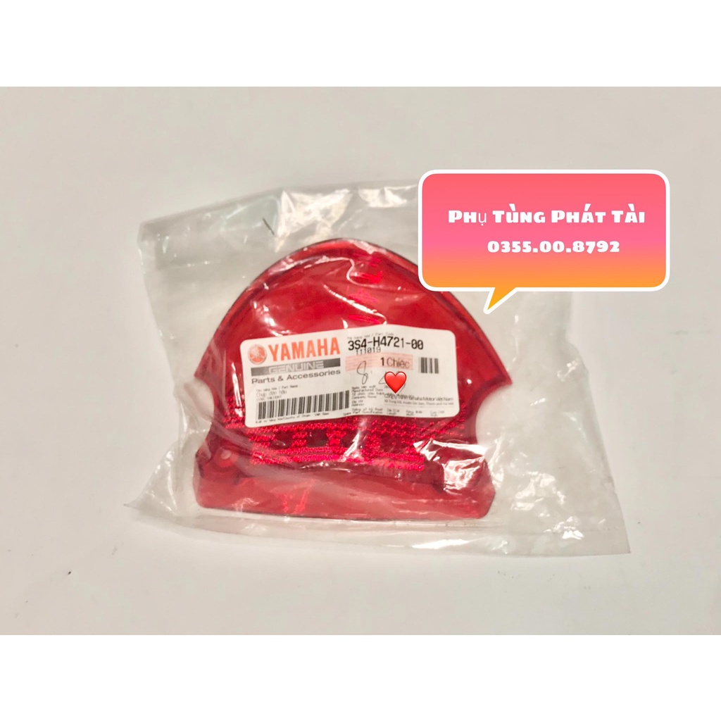 Nắp Chụp Đèn Hậu Đỏ Sirius Chính Hãng Yamaha