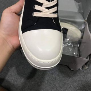 [ Ảnh Thật ] rick owen thấp cổ REP