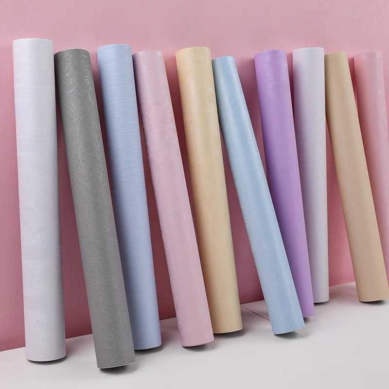 [Mã LIFEHLDEC giảm 10% đơn 99k] Giấy dán tường trơn_ pastel sẵn keo khổ rộng 45cm dài 10 mét | BigBuy360 - bigbuy360.vn