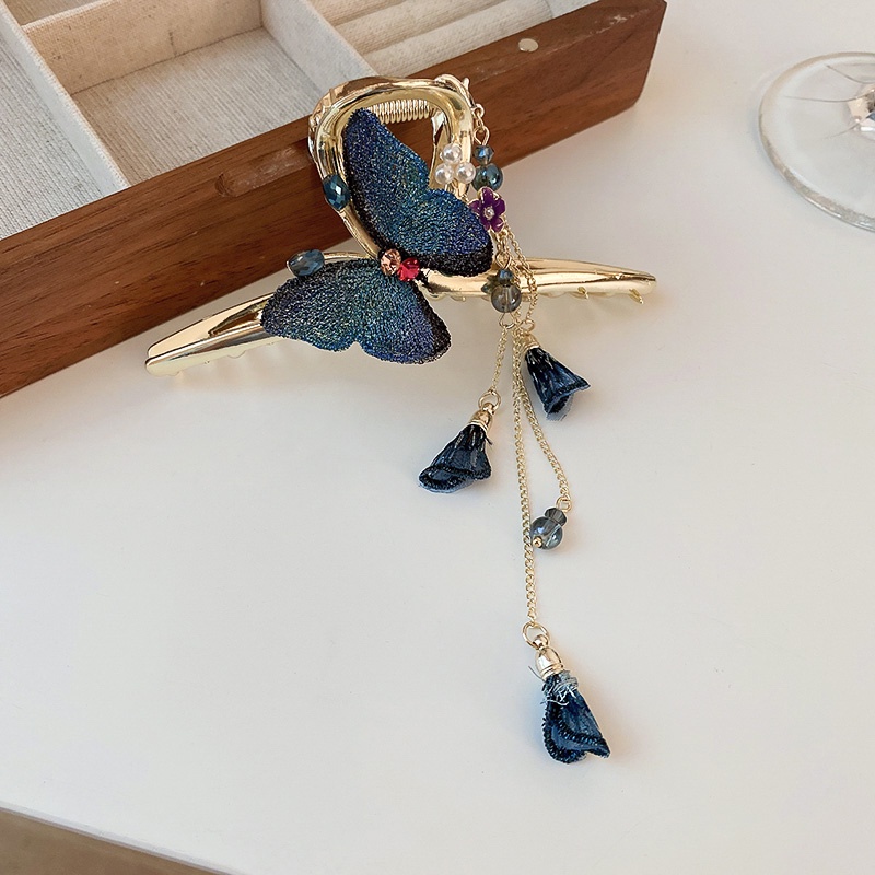 Kẹp Tóc Hình Bướm Bằng Hợp Kim Phong Cách Trung Hoa Cho Bé Gái