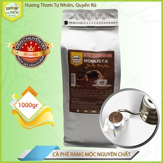 1Kg Cafe ROBUSTA GU Mạnh - Nguyên Chất 100% - Hương Thơm Nồng - Vị đậm nhất, đắng nhất - Coffe thumbnail