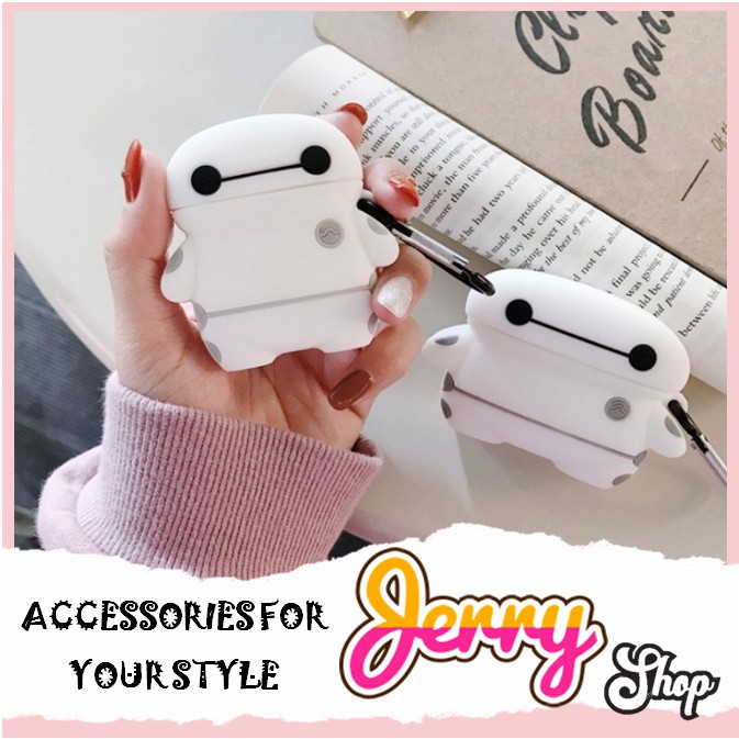 Vỏ bảo vệ bao đựng tai nghe airpod 1/2 - Jerry Case