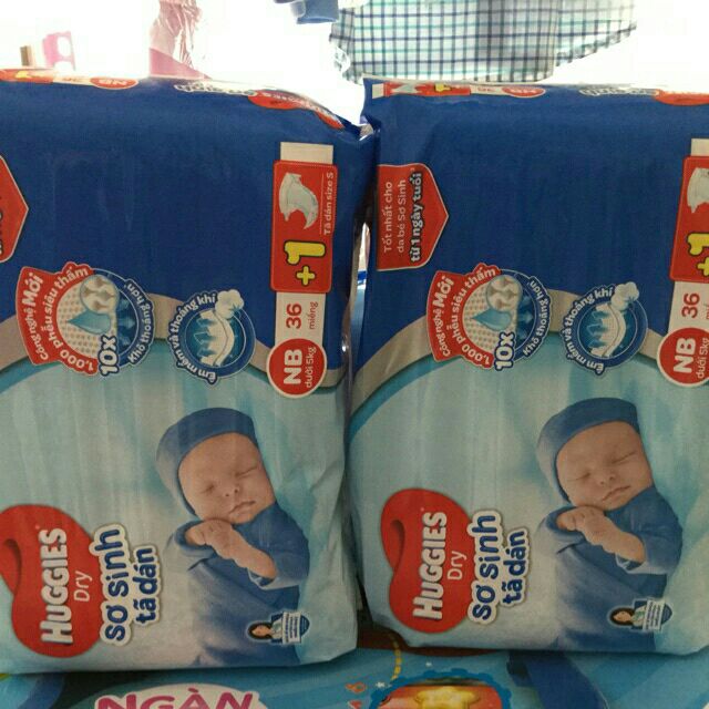 Bỉm huggies dán XS58/XS74