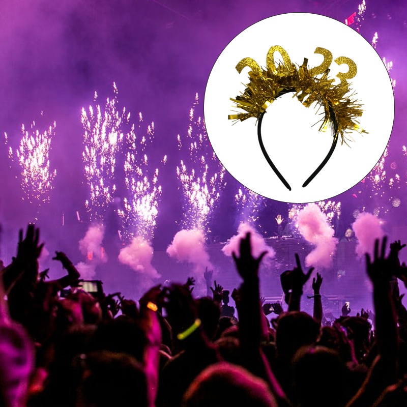 Băng Đô Cài Tóc Hình Số Ả Rập Nhiều Màu Dễ Thương