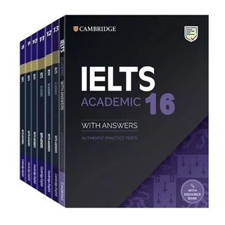 Sách Cambridge IELTS Academic Combo 7 đến 16 - Sách Học IELTS Kèm Audio