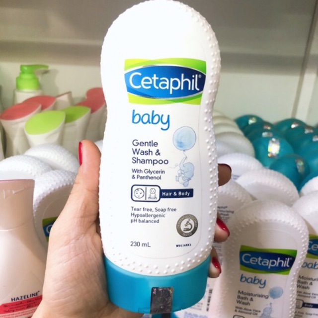 Sữa Tắm Gội Cetaphil Baby Wash and Shampoo 230ml - 400ml