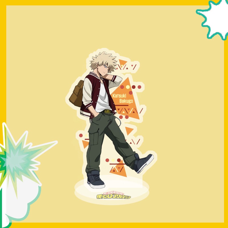 ( Dạo Phố ) Standee Boku No Hero Academia Học viện anh hùng tượng acrylic anime mica chibi trang trí trưng bày mô hình