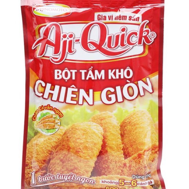 [Mã GRO2405 giảm 10% đơn 250K] Bột Chiên Giòn Aji-Quick