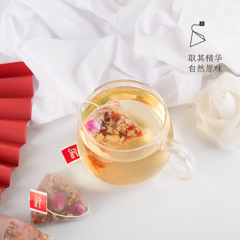 Trà Dưỡng Nhan Long Nhãn Táo Đỏ Kỷ Tử Hoa Hồng