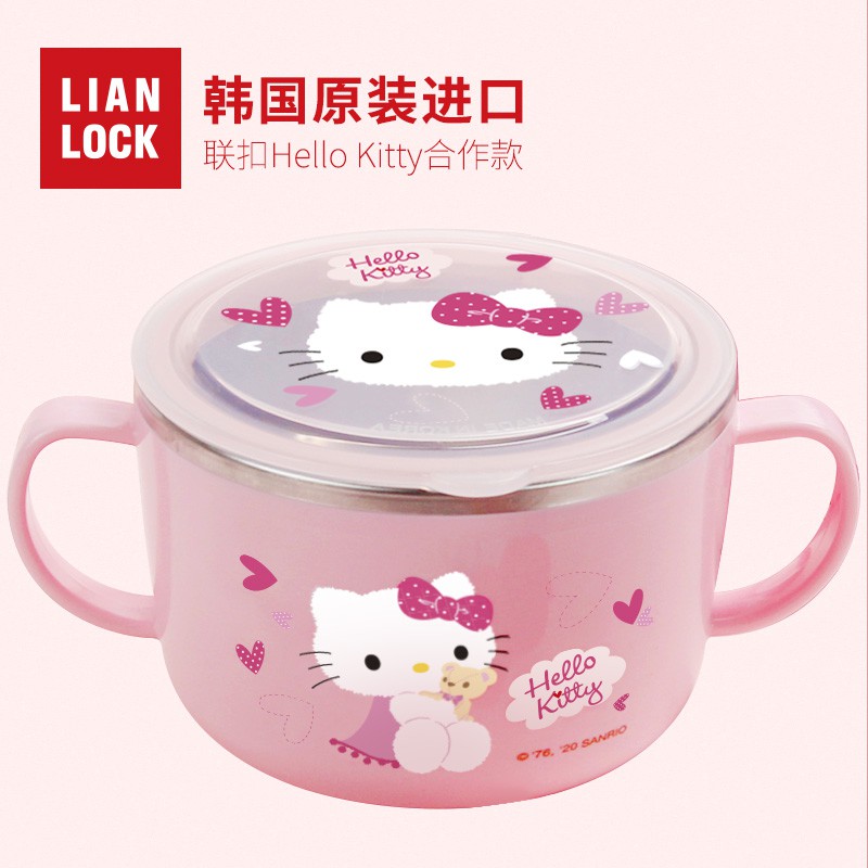 Bát Ăn Hình Hello Kitty Xinh Xắn Cho Bé