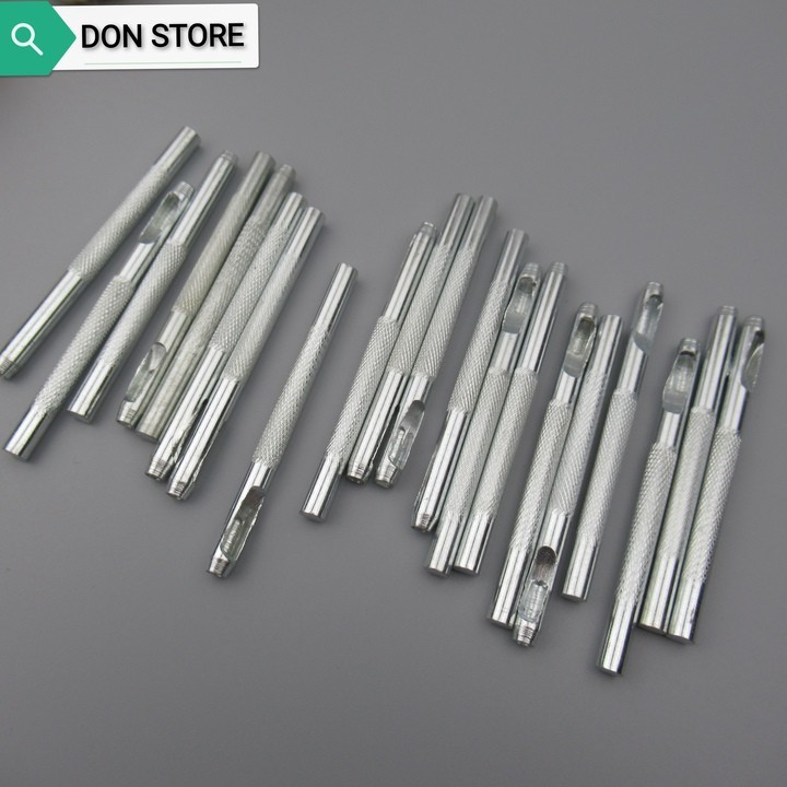 [10 CÂY] Đục Lỗ Thắt Lưng Lỗ 4cm-6cm (Thông Dụng) Cho Khóa Kim, Khóa Bấm Lỗ (Bán Sỉ)