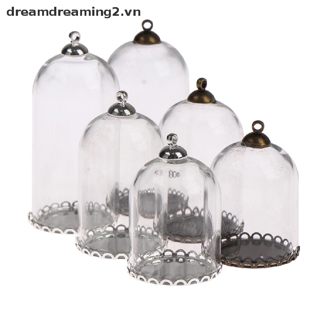 Lọ Thủy Tinh Có Nắp Trang Trí Nhà Búp Bê