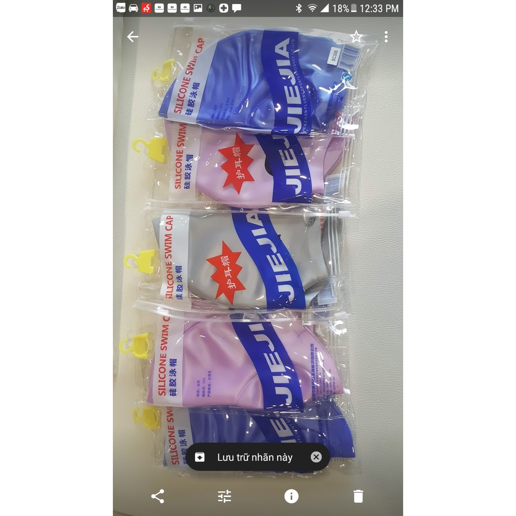 Mũ bơi che tai - Mũ bơi người lớn, trẻ em