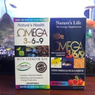 OMEGA 369 - Tăng cường thị lực cho mắt, giúp sáng mắt, tốt cho da, tim mạch