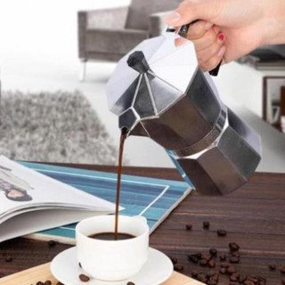 Ấm pha cà phê Moka Express 3TZ (6 cup), bình pha cà phê kiểu Ý
