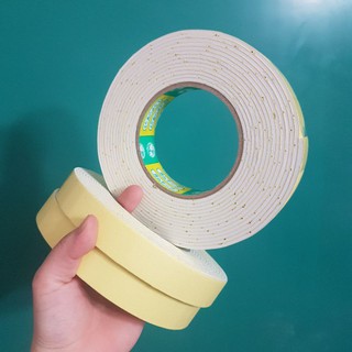 BĂNG KEO XỐP 2 MẶT MÀU TRẮNG