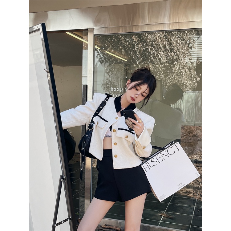 Áo Sơ Mi Trắng Dài Tay Phối Ren Thiết Kế Ngọt Ngào Kiểu Pháp Thời Trang Mùa Thu Cho Nữ