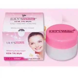 kem mụn lily white