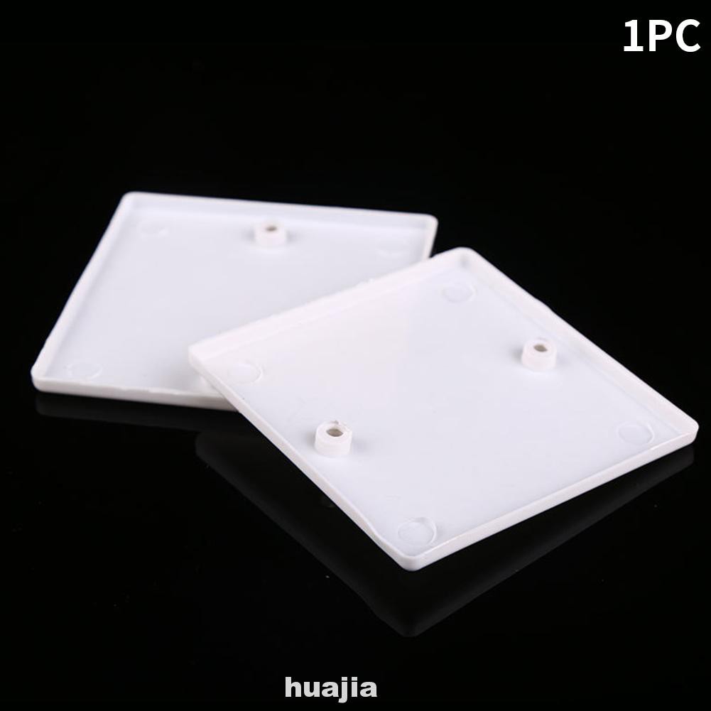 86 Type Light Hotel Heat Resistant Durable Easy Install Protection Blank Electric Switch Wall Socket Cover