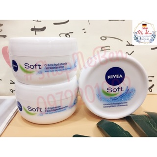 Kem dưỡng ẩm Nivea Soft 200ml-Xách tay Đức
