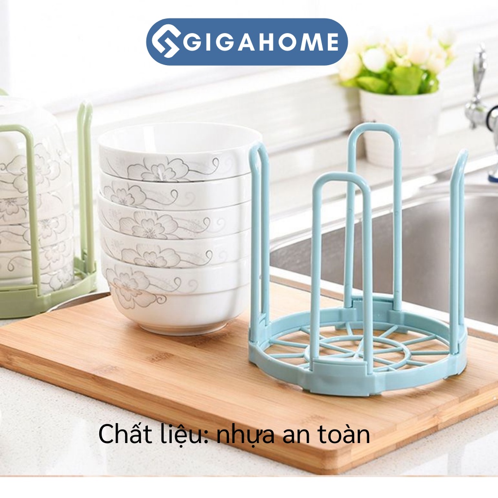 Khay Úp Chén Bát, Ly GIGAHOME Ráo Nước, Tránh Vi Khuẩn, Ẩm Mốc 3735