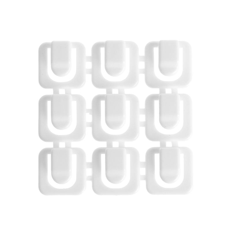 Set 18 Kẹp Giữ Dây Cáp Tự Dính Gắn Tường Tiện Dụng