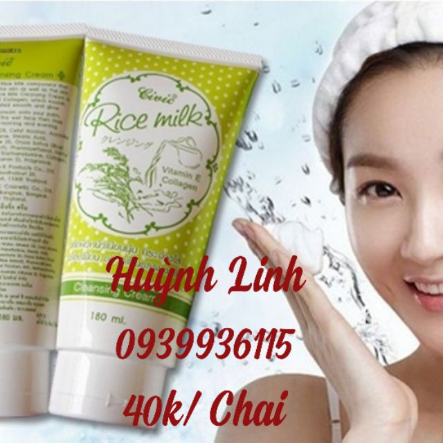 SRM Rice milk_ 180ml_ Thái Lan