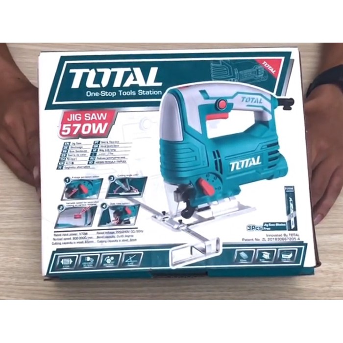 MÁY CƯA LỌNG TOTAL 570W TS206656 [MÁY CƯA LỌNG CHÍNH HÃNG] MÁY CƯA GỖ CẦM TAY TOTAL [RẺ]