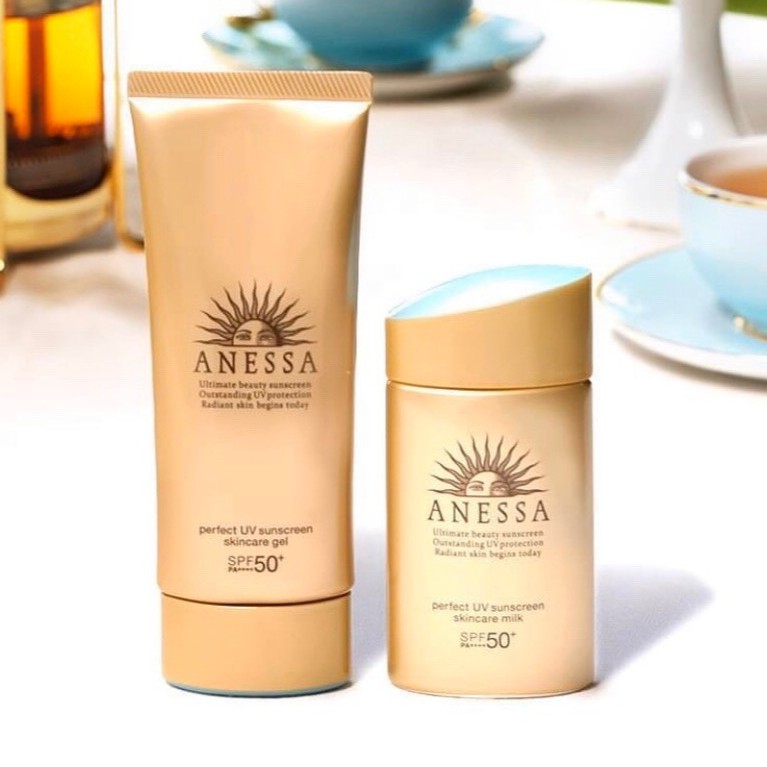 Sữa Chống Nắng Anessa Perfect UV Sunscreen Skincare Milk / Mild Milk SPF 50+/PA++++ 60ml