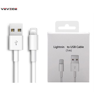 Dây cáp sạc dữ liệu USB dài 1m 2.1A dành cho iPhone