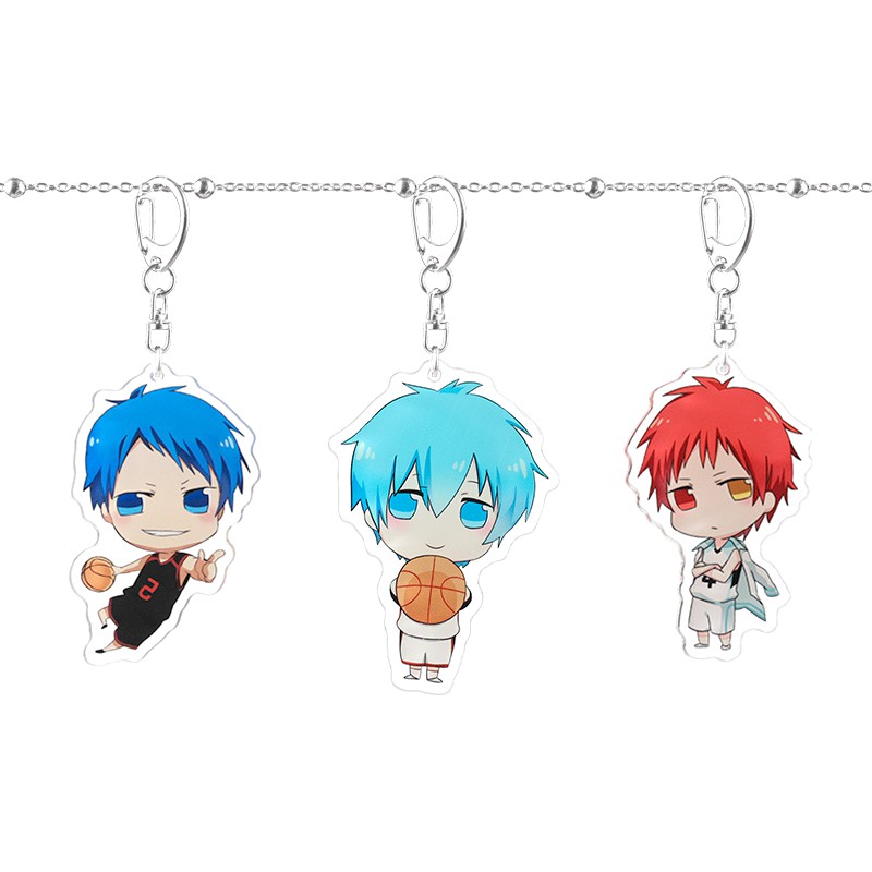 Móc khoá Mica anime Kuroko no Basket (Tuyển thủ vô hình) - Nhựa Cứng Acrylic In 2 mặt sắc nét ( ảnh thật )