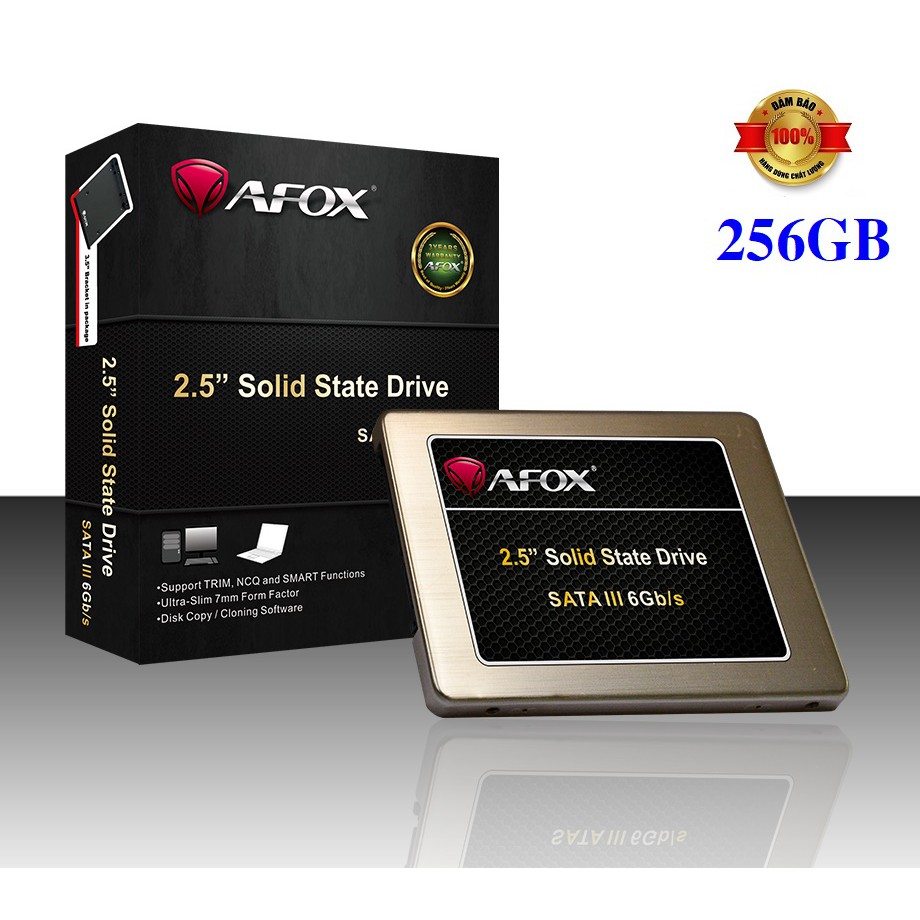 Ổ CỨNG SSD AFOX 256GB 2.5INCH - CHÍNH HÃNG