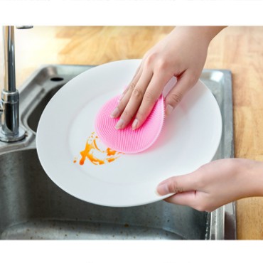 MIẾNG SILICON RỬA LY , RỮA RAU CỦ