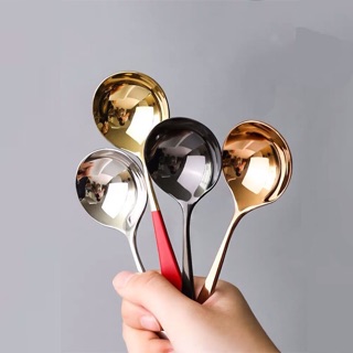 Thìa inox mạ vàng 99k/set 5c