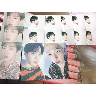 [Card sao K-pop bỏ ví] Thẻ Card các thành viên BTS Persona: postcard đằng sau có chữ ký