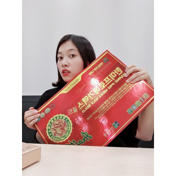 Tinh dầu Thông đỏ Hanmi Pro Mega Max Gold - 180 viên