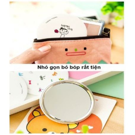 Gương Mini Bỏ Túi Siêu Kute Hàn Quốc- Hình Ngẫu Nhiên