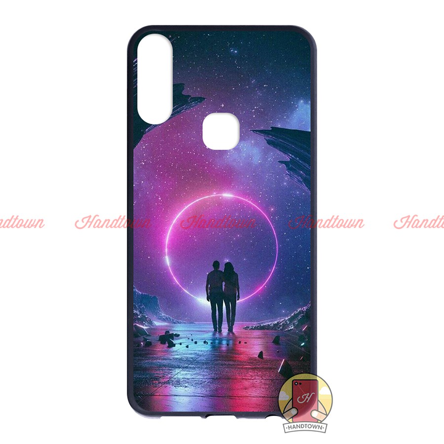 Ốp lưng Vsmart Active 1 plus Silicon Dẻo Đen in hình