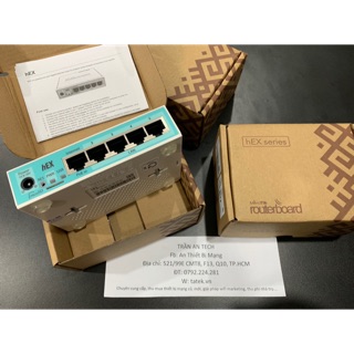 Router hiệu Mikrotik Gr3 ( rb750gr3 ) chịu tải cao