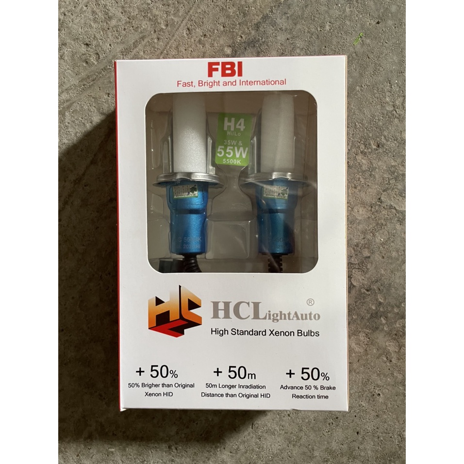Một đôi Bóng led đèn pha cos HCL chân cắm H7 H1 H4 H3 cho xe oto