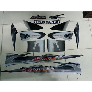 Bộ tem Sirius R đời đầu 2006 màu đen bạc